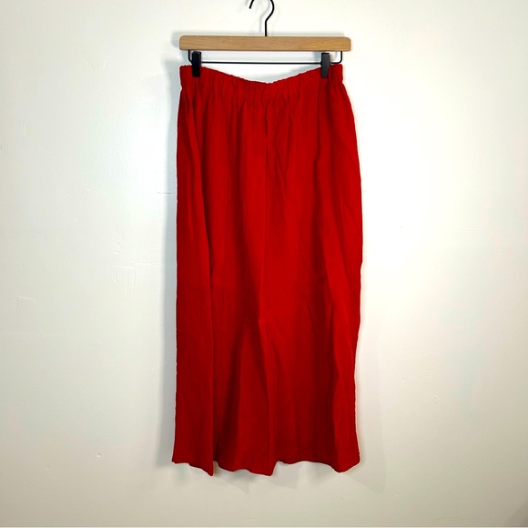 Vintage cold water creek rayon midi skirt size large - Picture 1 of 6
